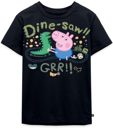 Peppa Pig Dine-Saw Grr Premium T Shirt Kinderen