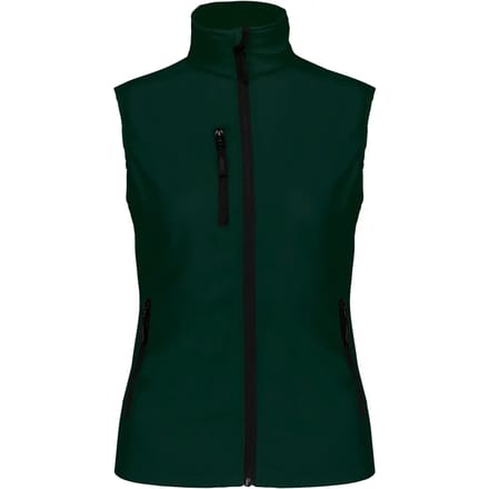 Kariban Dames softshell bodywarmer K404 - Bottle Green - L