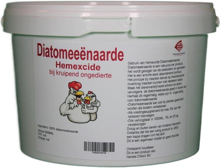 Mercator-groep Diatomeeënaarde - 2,5 liter - 100% Natuurlijk - Bloedluis en Mijten
