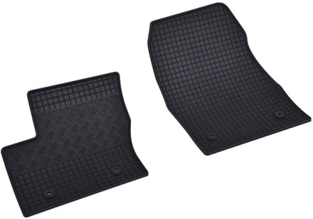 Automatten voor Ford Transit Connect (vanaf 2018), 2-zits - 2-delig - Rubber
