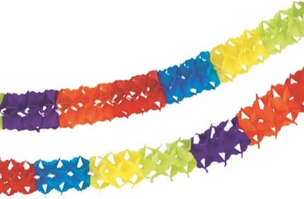 Papstar 18680 slinger Verschillende kleuren Papier