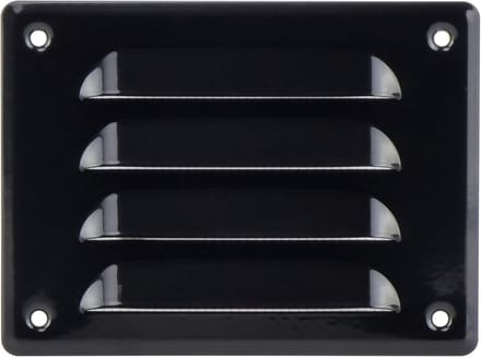 Ventilatierooster Metaal met Beschermnet Tegen Knaagdieren 140x105mm
