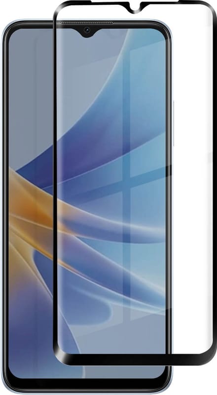 Bigben Connected, Screenprotector geschikt voor Oppo A17 - Tempered Glass 2.5D Ultra-Resistant, Transparant