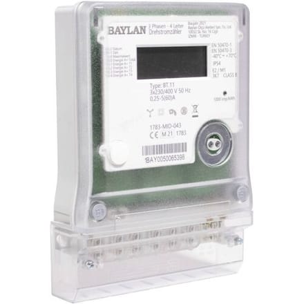 Counttec BT11 BT11 kWh-meter 3-fasen Digitaal 60 A Conform MID: Ja 1 stuk(s)