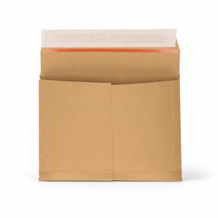 Inpakr Envelobox - 180 x 150 x 30 mm - Bruin Massief Karton - Zelfklevend - 50 Stuks