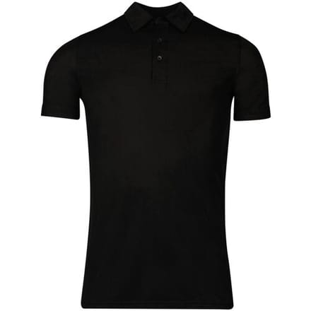 Giordano Polo Olbia Uni Color Hyperflex Zwart / male