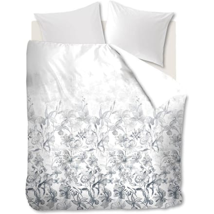 Beddinghouse Breezy garden dekbedovertrek - Tweepersoons - 200x200/220 - Wit