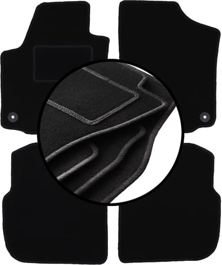 Set veloursmatten voor: Seat Toledo IV sedan (2012-)