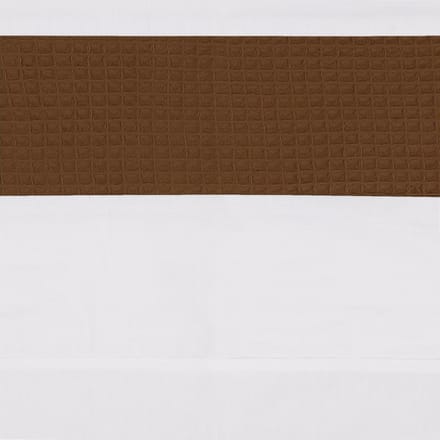 BINK Bedding Wieglaken Wafel (Pique) Caramel 75 x 100 cm