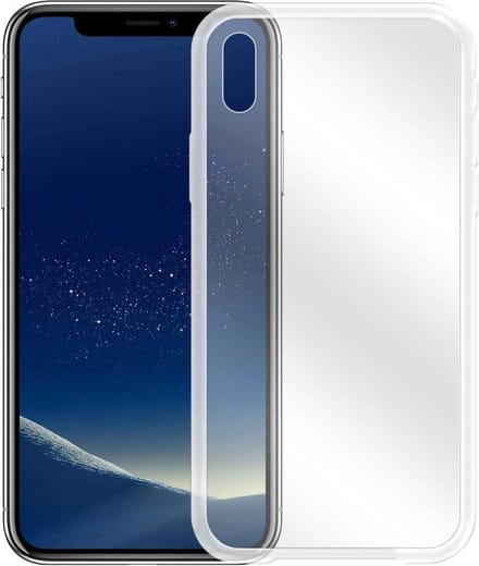 Doorzichtig TPU Siliconen hoesje voor Apple iPhone X