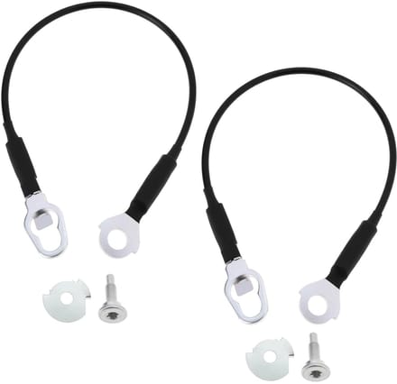 Dailygoods- Achterklep Kabels - 2 Stuks - Vervangingsonderdeel