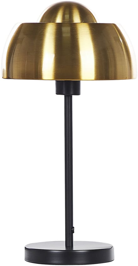 SENETTE - Tafellamp - Zwart/Goud - Metaal