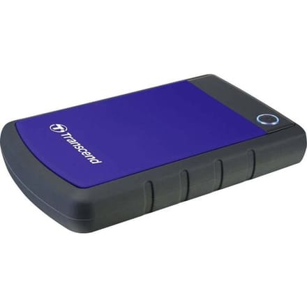 Transcend StoreJet® 25H3B 2 TB Externe harde schijf (2,5 inch) USB-A 3.2 Gen 1 Blauw, Grijs TS2TSJ25H3B