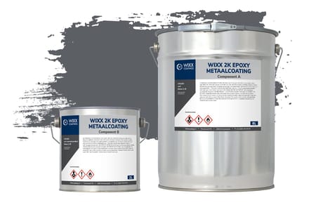 Wixx 2K Epoxy Metaalcoating - 5L - RAL 7015 | Leigrijs