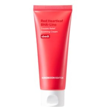 SUNGBOON EDITOR - Red Heartleaf BHA-Lino Trouble Relief Cream 50ml