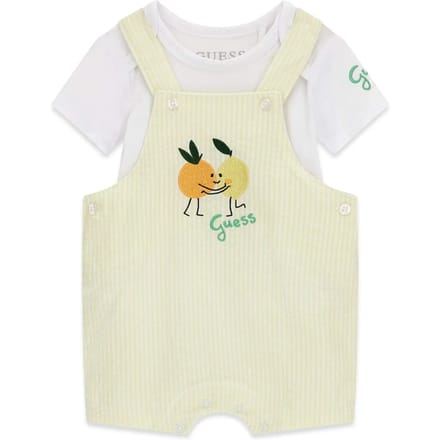 Set body+overall voor jongens baby Guess