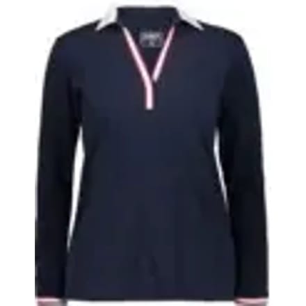 Cmp 39d4816 Lange Mouw Poloshirt Blauw S Vrouw