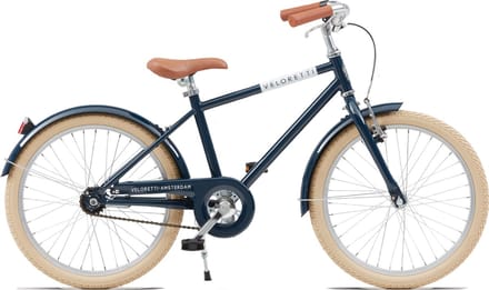Veloretti Junior Kinderfiets - 20 inch - Donkerblauw - 5-8 jaar