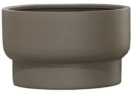 Plantenbak Nyborg | Small | Taupe | Ø54xH32cm