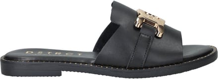 DSTRCT Slippers - Dames - Zwart - Maat:39