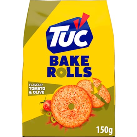 TUC Bake Rolls Tomato & Olive