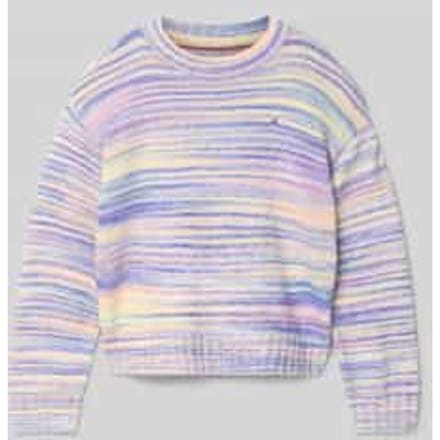 shaped fit gebreide pullover met wol