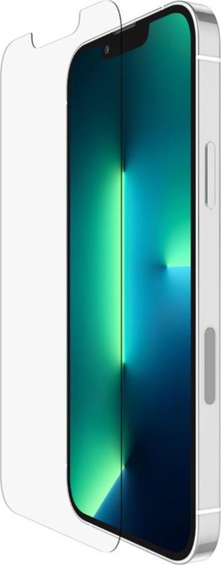 Belkin ScreenForce TemperedGlass antimicrobiële screenprotector - Geschikt voor iPhone 14/13/13 Pro