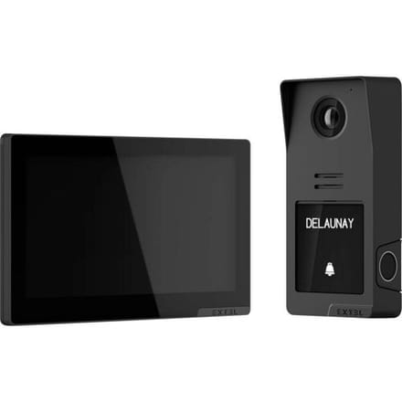 Extel Digital Connect intercom met camera - toegang beheren via je vingerafdruk - bedraad - met app