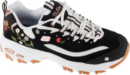 Skechers D Lites, Vrouwen, Zwart, Sneakers, maat: 37