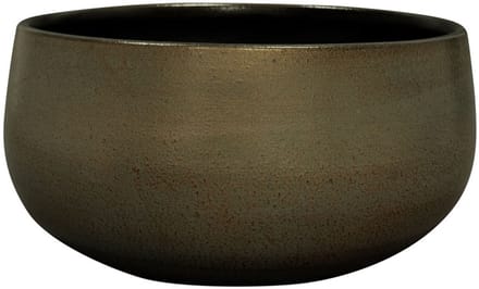 Ter Steege - Keramiek Bloempot - Groen - D28 x H13 cm - Opening 23,5 cm