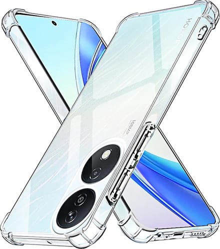 Hoesje geschikt voor HONOR 90 Smart/X7b - Techsuit Shockproof Silicone Back Cover - Transparant