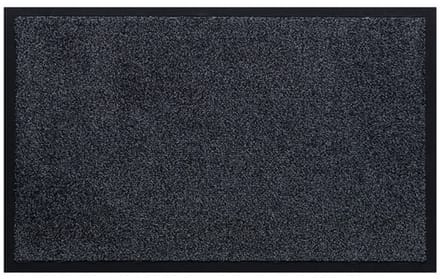 Borstelshop Deurmat Binnen - Droogloopmat - Schoonloopmat - Antislip - Wasbaar - 80 x 50 cm - Antraciet