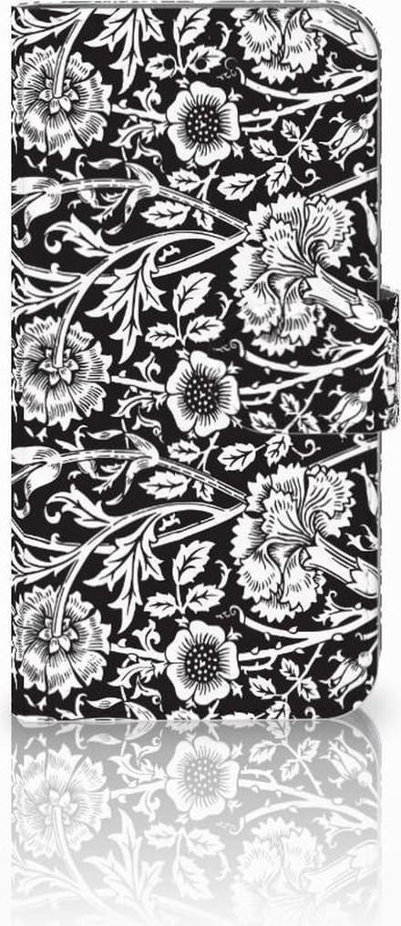 Apple iPhone X | Xs Hoesje Black Flowers