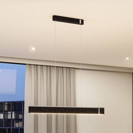 LED-hanglamp Smart Home Zigbee 3.0 Jagun Tunable White 1800lm 21W Antraciet dimbaar