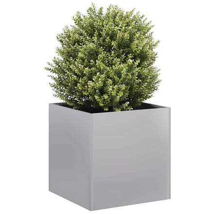 vidaXL - Plantenbak - 40x40x40 - cm - gegalvaniseerd - staal