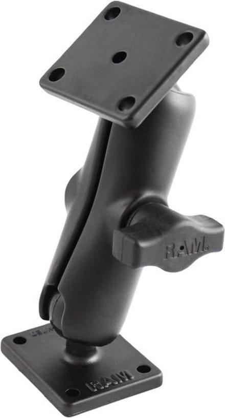 Klemhouder aluminium met 2 B-kogels RAM-B-141U