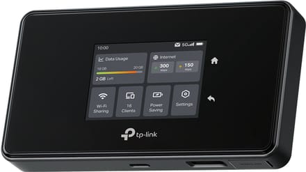 TP-Link M8550 - MiFi Router- 5G - WiFi 6E - Mobiele 5G WiFi Hotspot - Voor Onderweg