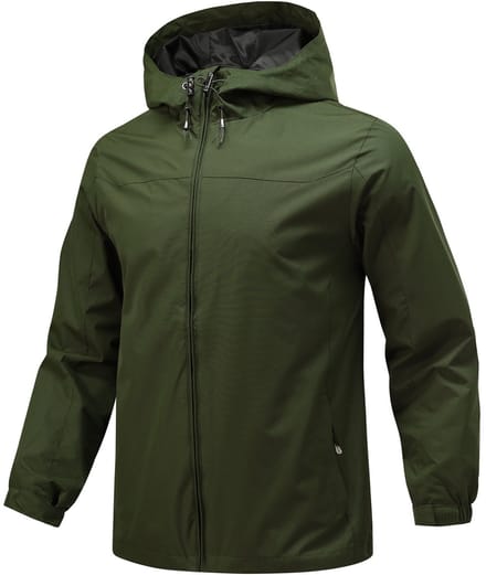 YOUTHUP Heren Jack - Verstelbare Capuchon jas - XL