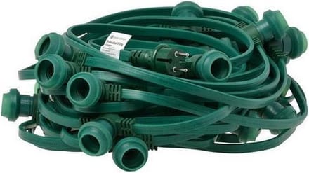 Simply Design 69262 Prikkabel P20g 40W 20M 35Fittingen Groen