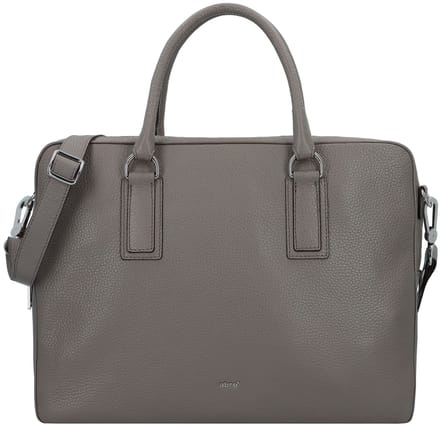 abro Adria Handtas Leder 37.5 cm - Dames - zinc