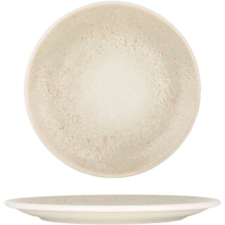 By Bone Dessertbord - Natura - Porselein - 23 cm - set van 6