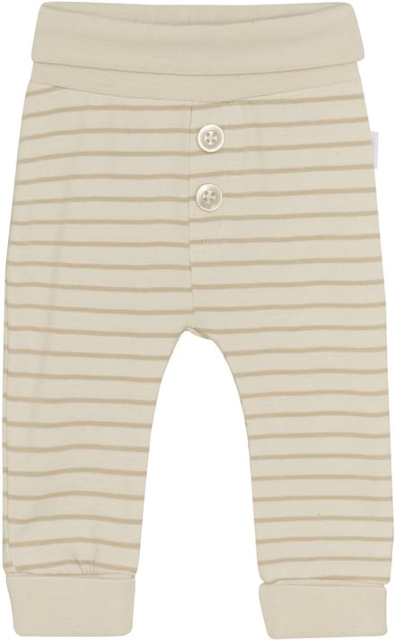 Noppies Neal Broekje - Stripe - Maat 68 - Offwhite