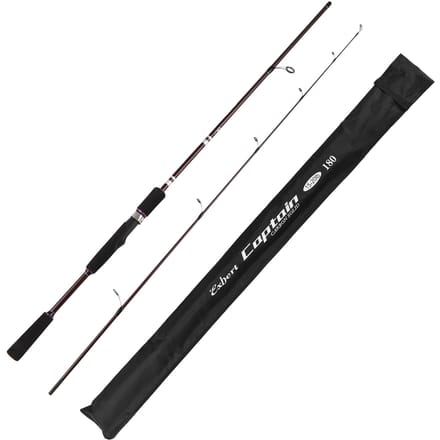Carbon Spinhengel 1.8m Massieve Casting Hengel met Comfort EVA Handvat zwart