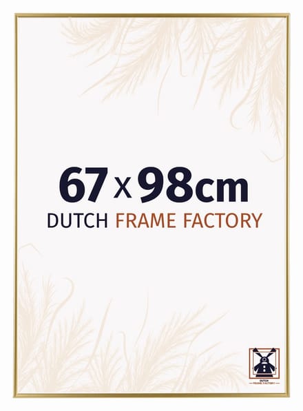 Fotolijst 67x98 cm - Kunststof - Goud - Easy