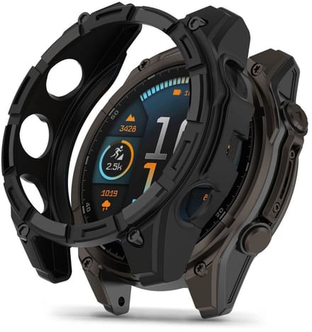 Tech-Protect Defense Air Case for Garmin Fenix 8 47 mm - Black