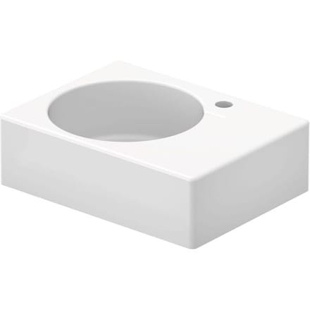 Duravital Scola universal sink 61.5 cm, basin left or right