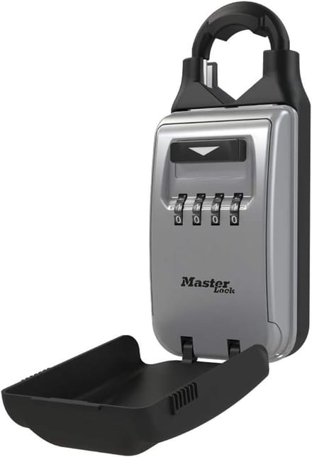 Master Lock Cijferslot met Verstelbare Beugel - Zwart