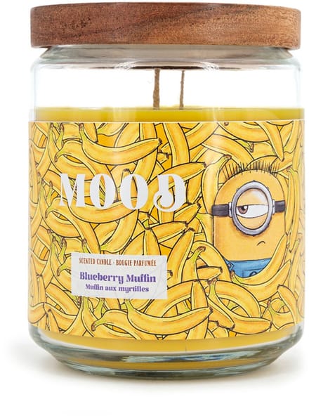 Minions Geurkaars - 510 g - geel - met geur