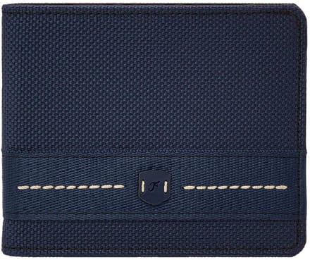 FOSSIL Kaarthoes Rowan Bifold Navy Donkerblauw