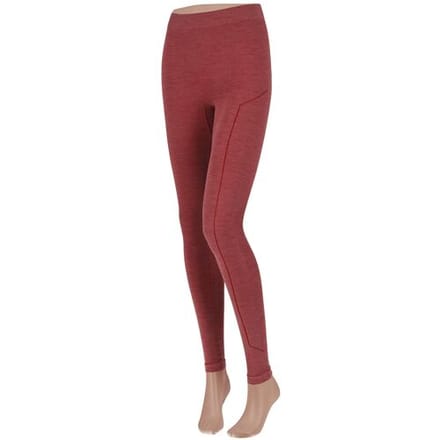Xtreme Thermolegging Dames - Merino Wol - Red Melange - Maat M